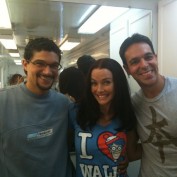 Annie Wersching, Mido Hamada, and T.J. Ramini