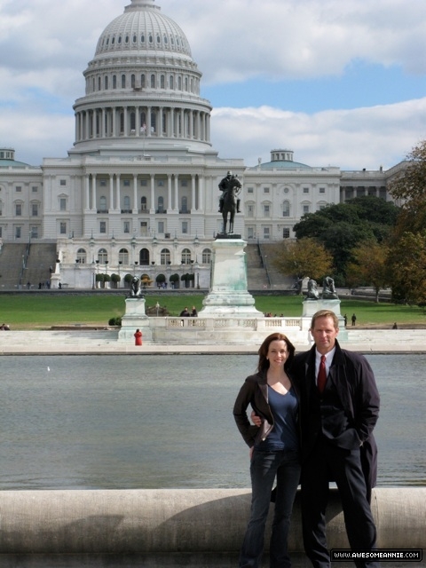 Annie Wersching and Jeffrey Nordling at Capitol 24 Season 7