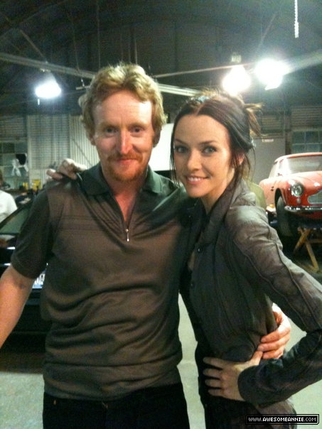 Annie Wersching and Tony Curran 24 Season 8