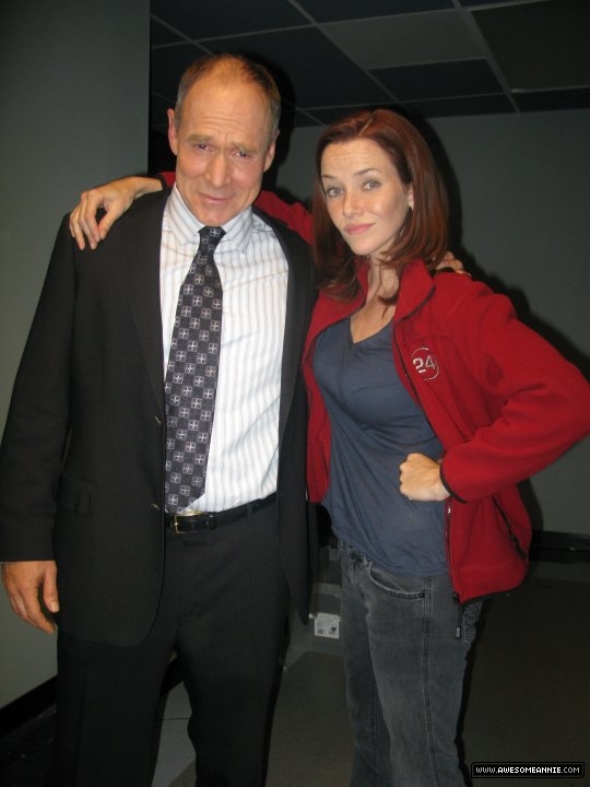 Annie Wersching with Will Patton