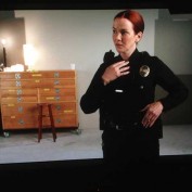 Annie Wersching as Julia Brasher - Bosch camera and makeup test