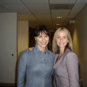 Annie Wersching with Michelle Forbes