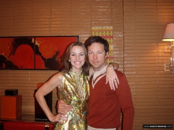 Annie Wersching with George Newbern