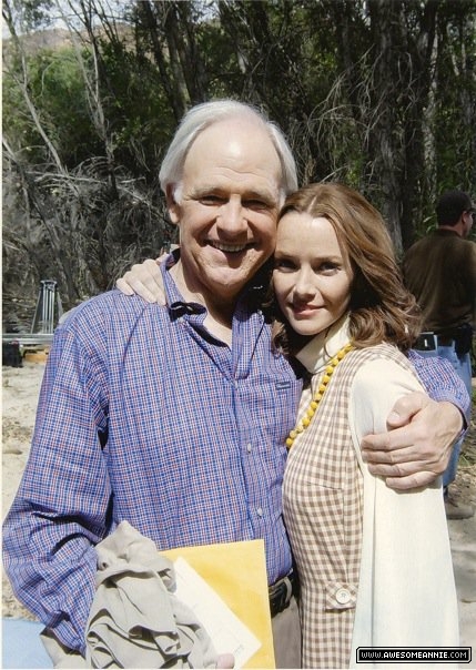 Annie Wersching with Robert Pine