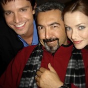 Annie Wersching with Jon Cassar and Jason Behr