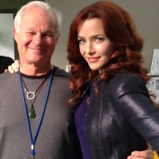 Annie Wersching and Rodney Charters