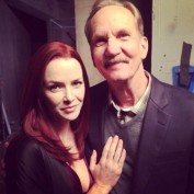 Annie Wersching with Michael O'Neil on Extant