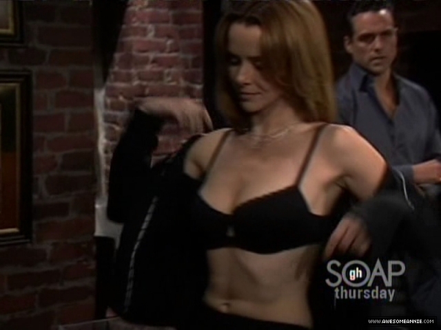 Annie Wersching bra scene from General Hospital