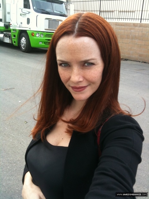 Annie Wersching Behind the Scenes of NCIS