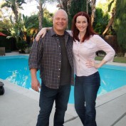 Annie Wersching and Michael Chiklis on No Ordinary Family set