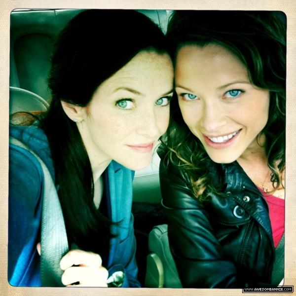 Annie Wersching and Scottie Thompson