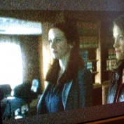 Annie Wersching and Scottie Thompson off-screen shot