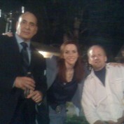 Annie Wersching with Nestor Serrano and Ed Bernero