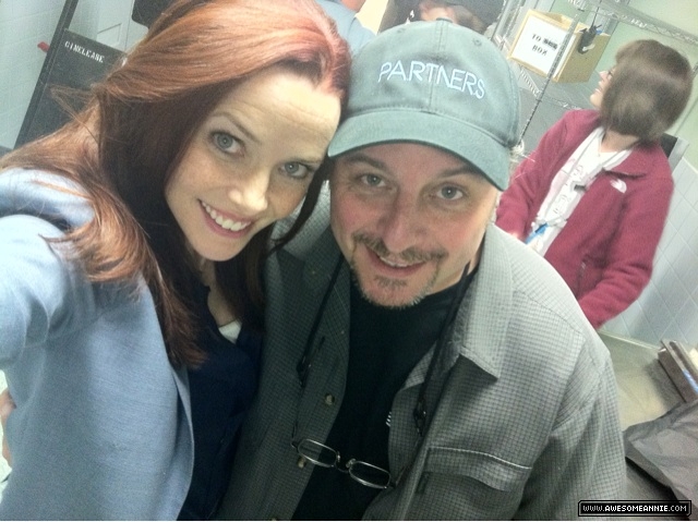 Annie Wersching and Partners director Yves Simoneau