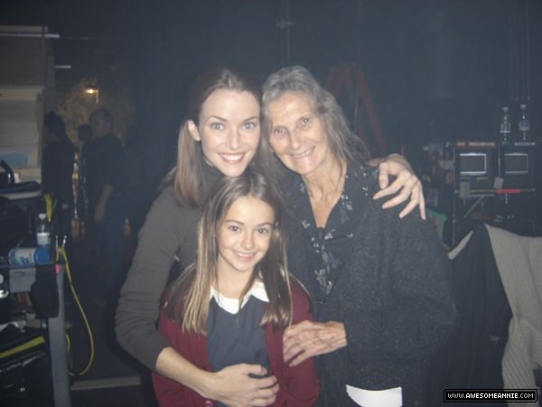 Annie Wersching, Brenda McDonald, Conchita Campbell on Supernatural