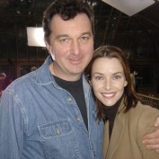 Annie Wersching with director Charles Beeson