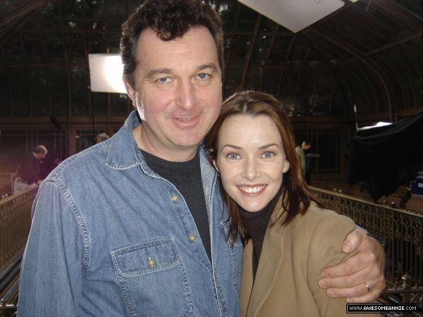 Annie Wersching with director Charles Beeson