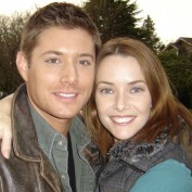 Annie Wersching and Jensen Ackles