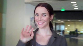 Annie Wersching Behind the Scenes of 24 Season 8 Episode 15