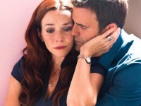 Annie Wersching and Cameron Mathison in The Surrogate