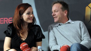 Annie Wersching Kiefer Sutherland Photocall Munich