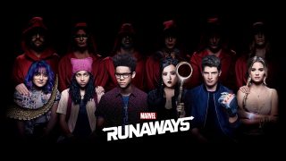 Marvel's Runaways logo key art