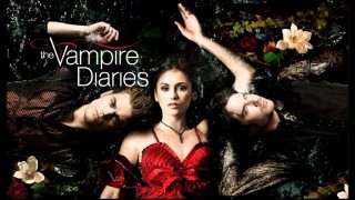 The Vampire Diaries logo key art CW TV series