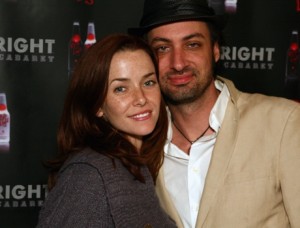 Annie Wersching and husband Stephen Full Annie Wersching and husband Stephen Full