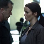 Annie Wersching and Kiefer Sutherland in 24